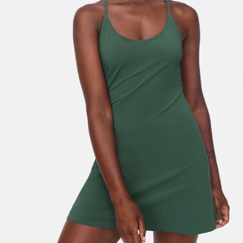 Outdoor Voices Evergreen Green Exercise Dress XS
